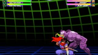 MvC2 How to do Strider Doom teleport throw reset (Description!!)