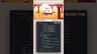 Animation In Html Css Js Short Video Mscube Tech Channel