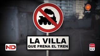 Una villa impide que el tren llegue a la estación Mitre