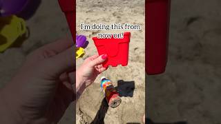 Kid Beach Toys Make Great Drink Holders