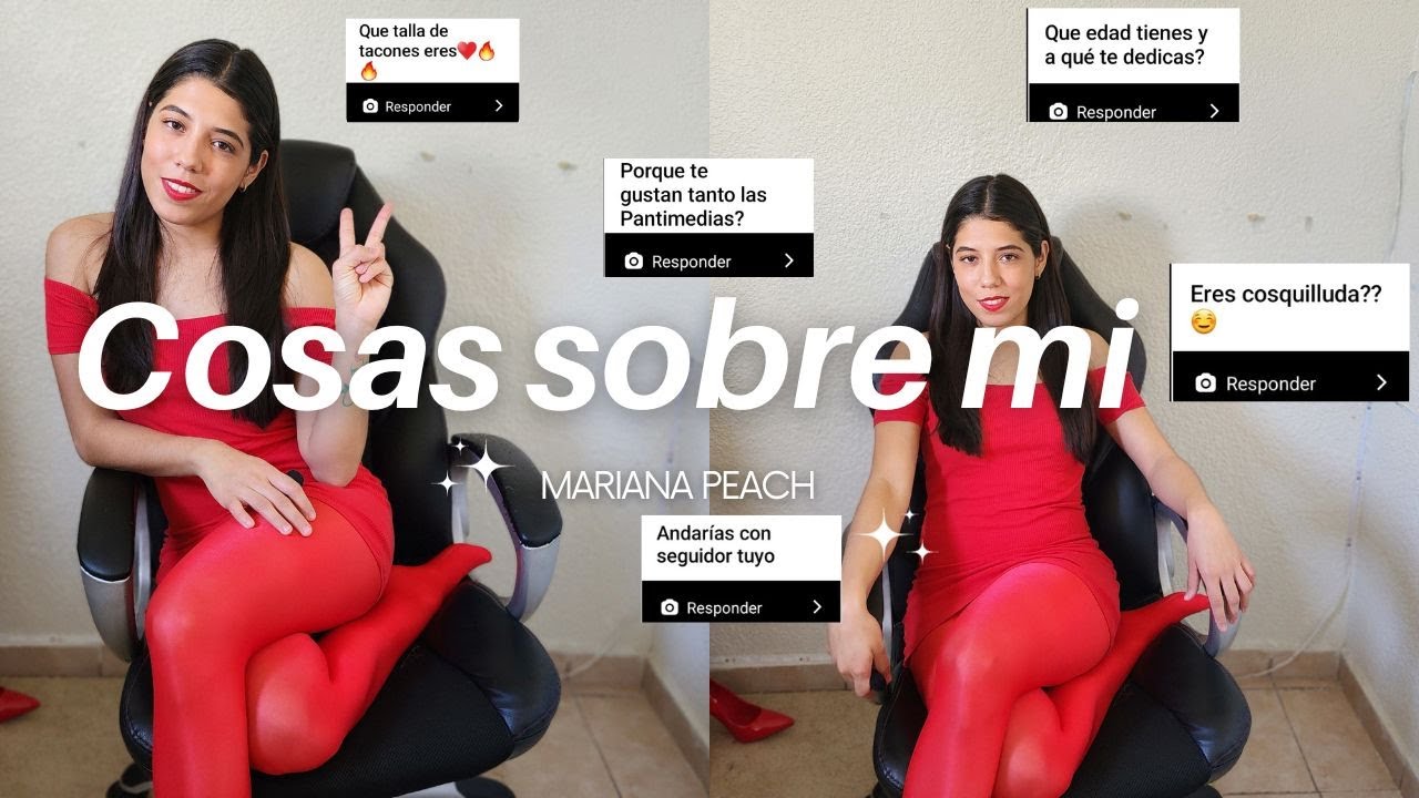 Por esta razón uso pantimedias| Mariana Peach Responde 1