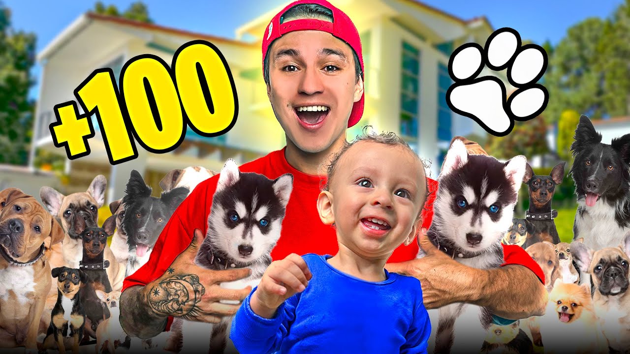 ¡MI HIJO ELIGE SU PRIMER MASCOTA !