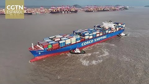 Primer viaje de Chancay a Shanghai llega con productos agrícolas frescos latinoamericanos
