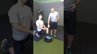 Unity Fitness - 1/2 kneel front foot elevated hip flexor stretch