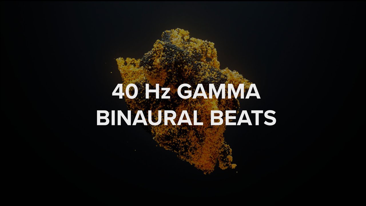 40Hz Gamma Binaural Beats | 4-Hour Study & Focus Music for Concentration
