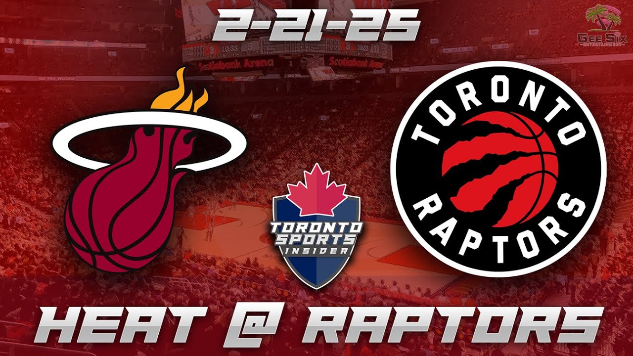 Vivid Raptors Vs. Heat (dec 15, 2025) Live Score Artwork for Desktop Vivid Raptors Vs. Heat (dec 15, 2025) Live Score Artwork for Desktop