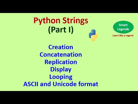 Python Basic String operations I - YouTube
