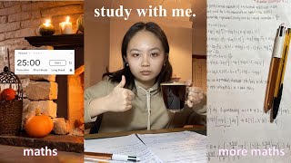 intense maths study with me | oxford uni student