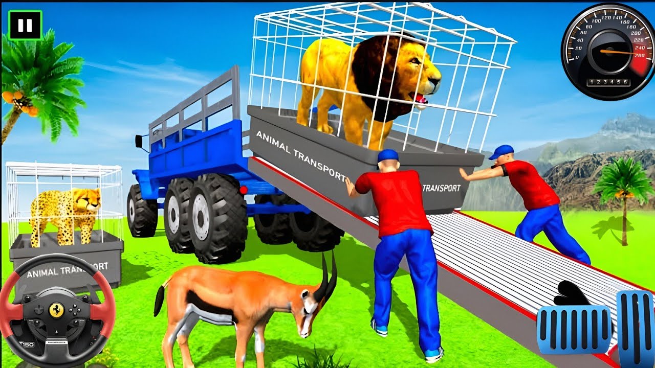 Animal Cargo Truck Driving 3D 2025 - Animal Transport Cargo Truck Game - Android GamePlay