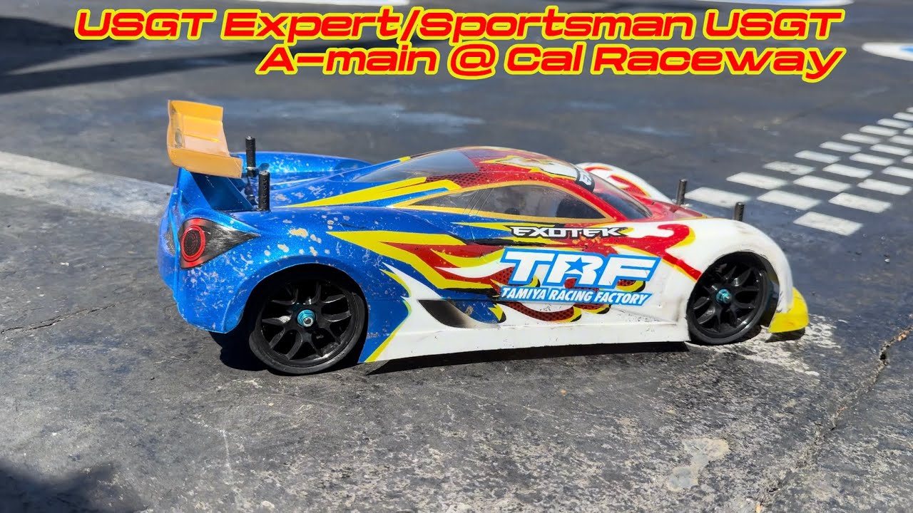 Usgt Rc Racing USGT Expert/Sportsman A-main @ Cal Raceway in Orange, California. Held ...