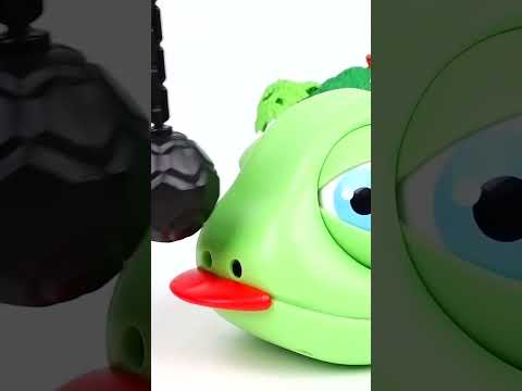 An Angry Chameleon Eats Everything~! Go Dinotrux, Let&amp;#39;s Stop Him #shorts