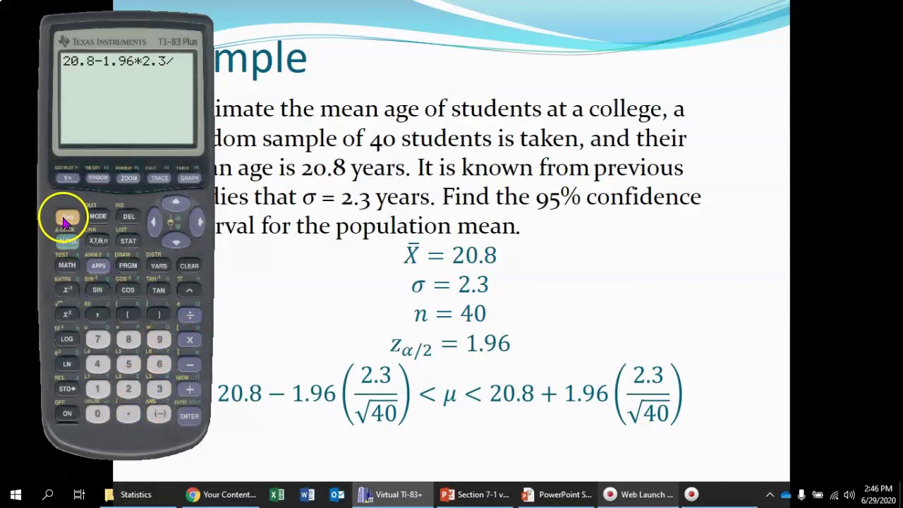 confidence interval examples with answers confidence interval examples with answers
