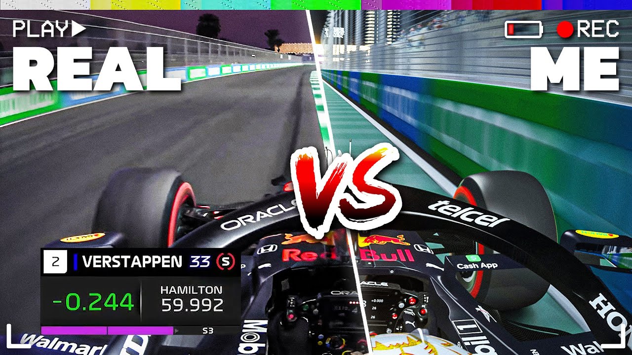 Max Verstappen's F1 2021 Saudi Arabia Pole Lap that didn't happen... Can I Beat it?