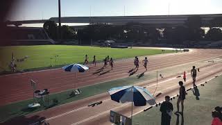 20181007北区選手権 中学2年女子100m決勝