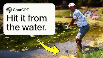 Golf But Chat GPT is My Caddie...
