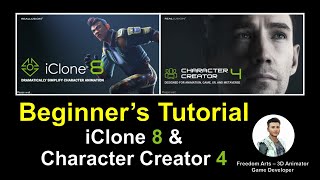 Celebrity iClone 8 & Character Creator 4 Beginner's Tutorial #002 - Avatar animation in iClone 8 Profile