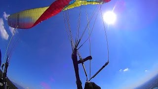 Paraglider asymmetric collapse