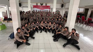 BAKTIKES POLWAN PUSDOKKES POLRI DALAM RANGKA HARI JADI KE-74 POLWAN RI DI MALANG, JAWA TIMUR