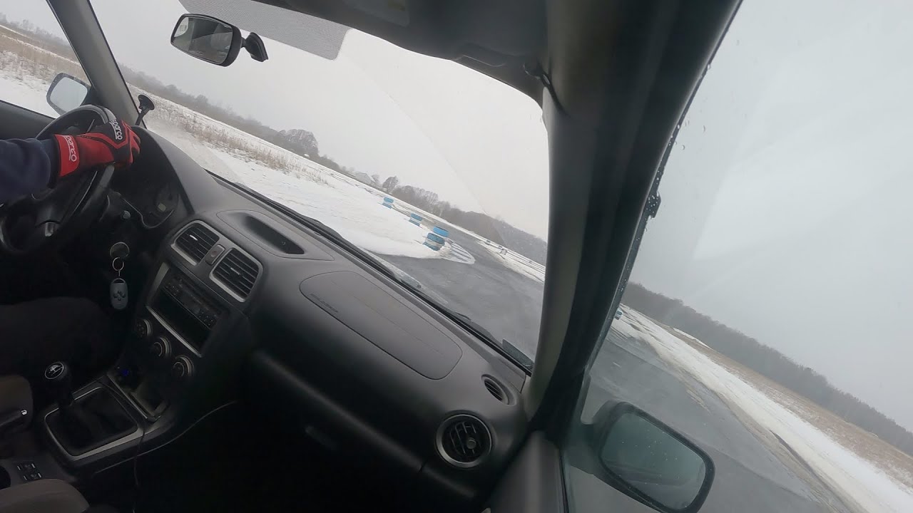 Tor Ułęż - Subaru Impreza 2.0 160HP 2007 - Driveart 14.01.2024 - Jazda z komentarzem - Onboard 4