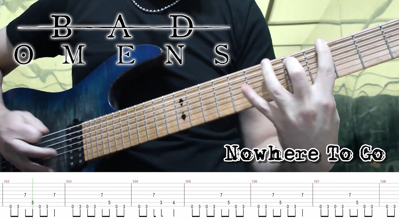 Bad Omens - Nowhere To Go (Guitar Cover + TABS)