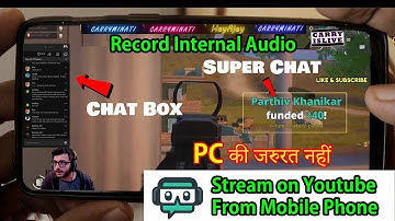 How To Live Stream PUBG Mobile Like Professional Streamers On Android Without PC | 2020 Trick
