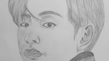 Kim Taehyung aka V from BTS💜 #sketch #bts #kimtaehyung #btsshorts 