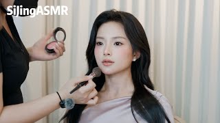 ASMR☺️Korean Makeup Transformation ✨ Giving Main Character K-Drama Energy screenshot 3