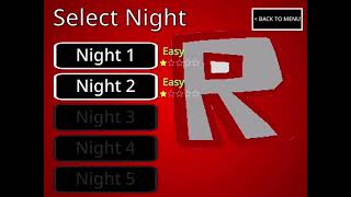 Evenings at Noob’s 2 Night Select Menu (DEMO VERSION)