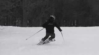 Soft ski boot alignment example