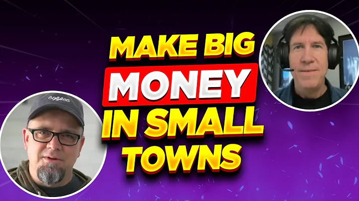 How To Make Big Money In Small Towns - Joe McCall ...