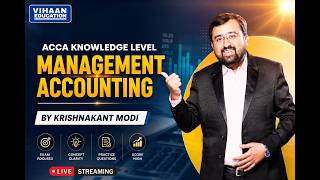 ACCA Knowledge lavel | L-1 | Management Accounting | Offline Nagpur | By Krishnakant Modi