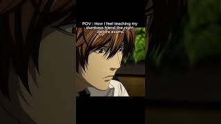 Relatable Anime「 Light Yagami and Lawliet Edit 」pt.181 Death Note #anime #real #fypシ
