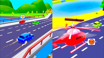 Shape-Shifting All Levels Walkthrough Mobile IOS | Android New Running Games Gameplay Max Level