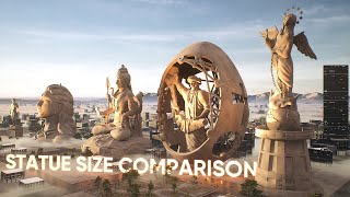 TALLEST STATUE Size Comparison | 3D