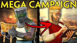 Can I Make the MOST POWERFUL EMPIRE in CK3 MEGA CAMPAIGN?