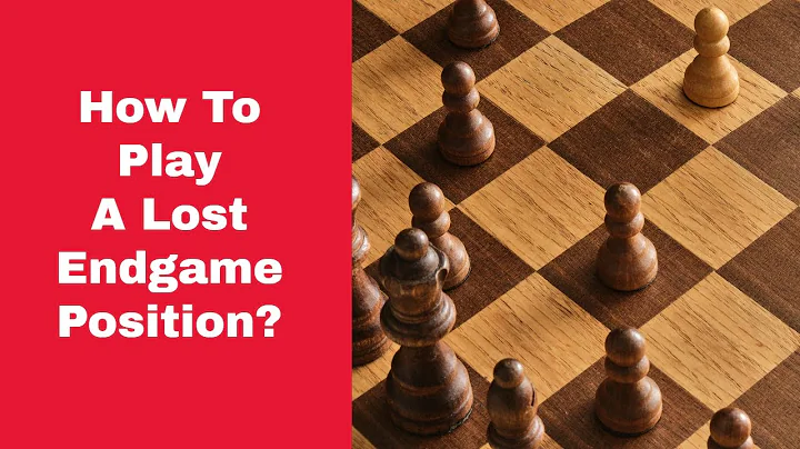 How To Play A Lost Endgame Position? | The Endgame Strategy You Must Know | Aronin vs Smyslov: 1951