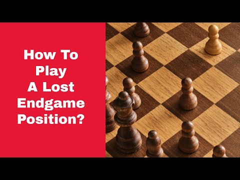 How To Play A Lost Endgame Position? | The Endgame Strategy You Must Know | Aronin vs Smyslov: 1951