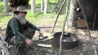 Tree Bark As Food Demonstration