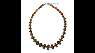 Natural Turquoise and spiny 925 Sterling Silver necklace Gift For Women Dainty Necklace
