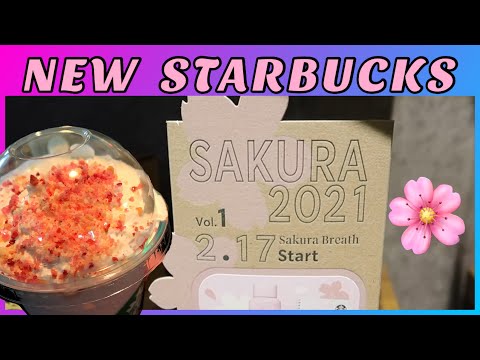 Video NEW STARBUCKS SAKURA 2021 DRINK AND GOODIES!!! - youtube