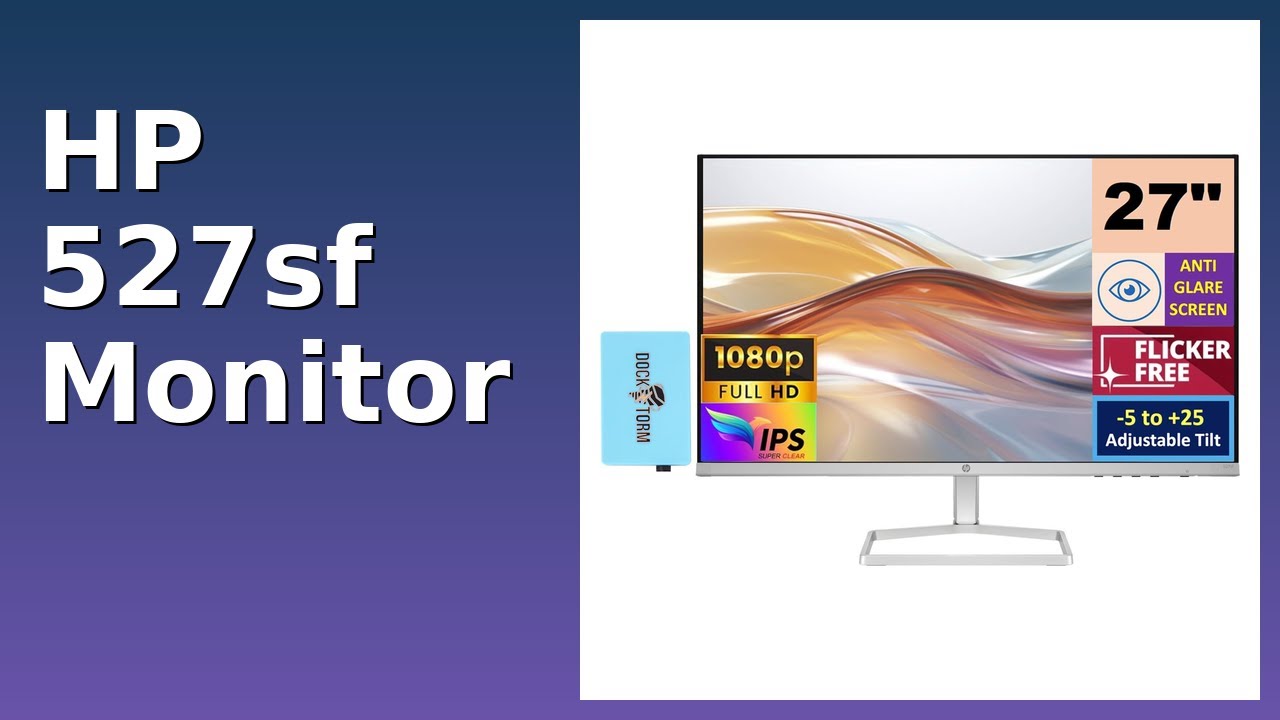 REVIEW (2026): HP 527sf Monitor. Features. - YouTube