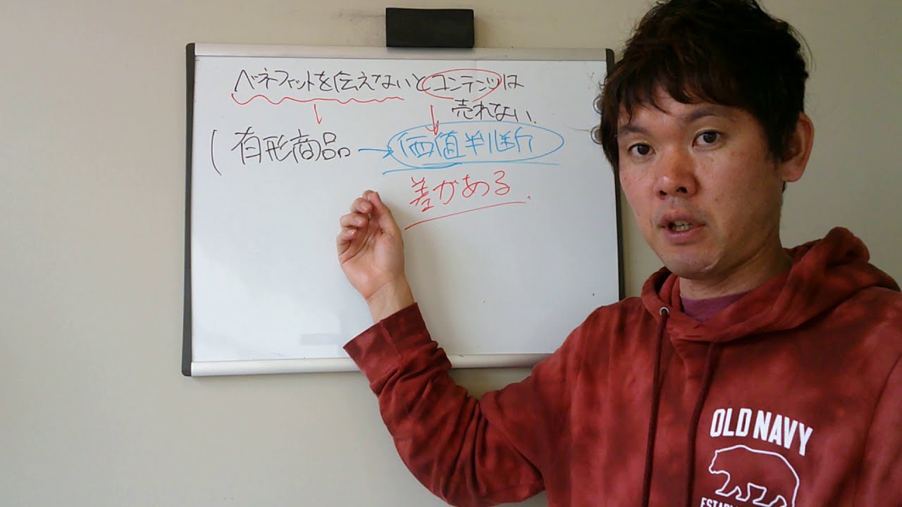 デジタルコンテンツはベネフィットを伝えないと売れない