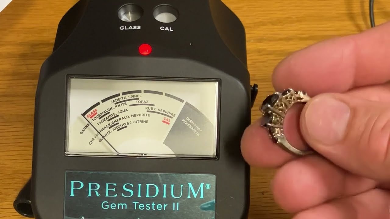 testing if a “gemstone” is REAL (presidium gem tester 2) review 