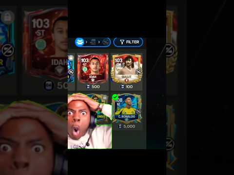 goodbye crisriano ronaldo 🥺 #fcmobile