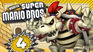 DESERTED SUPER MARIO BROS. U 🏜️ #4: Staubtrockenes Finale gegen Giga-Knochenbowser
