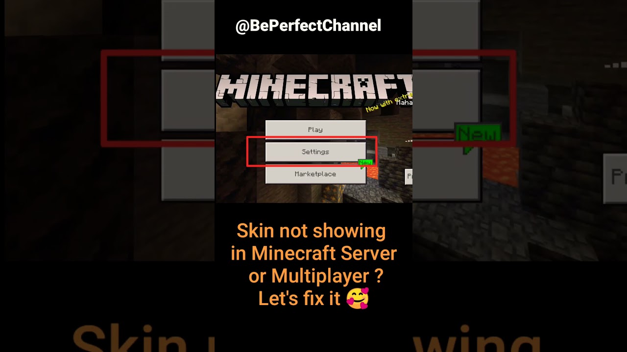 How to fix custom skins of player not showing in Minecraft PE | Multiplayer and Server |