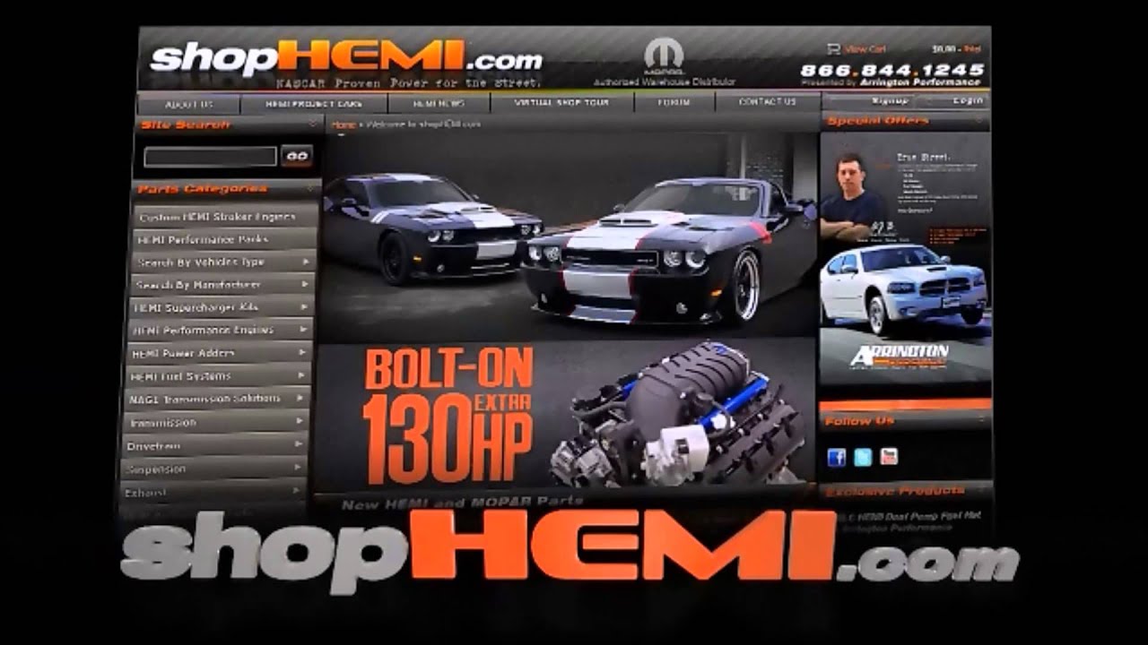 Arrington Performance / shopHEMI.com TV Ad