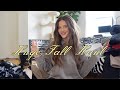 Huge fall clothing haul 