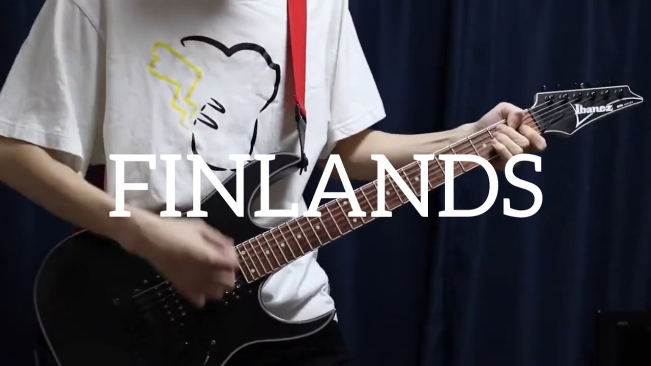 【FINLANDS】yellow boost ギター 弾いてみた