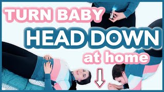 How to Turn a baby head down in ONE DAY